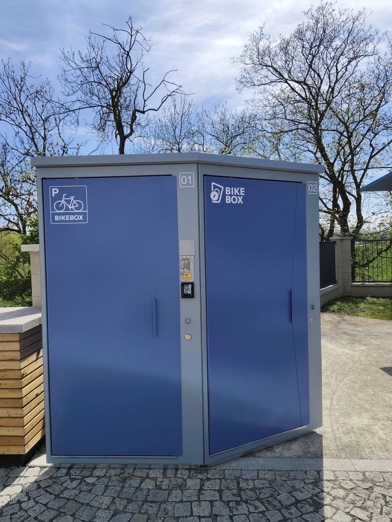 Bike Box - Dobroměřice – Louny 1, Municipal Office