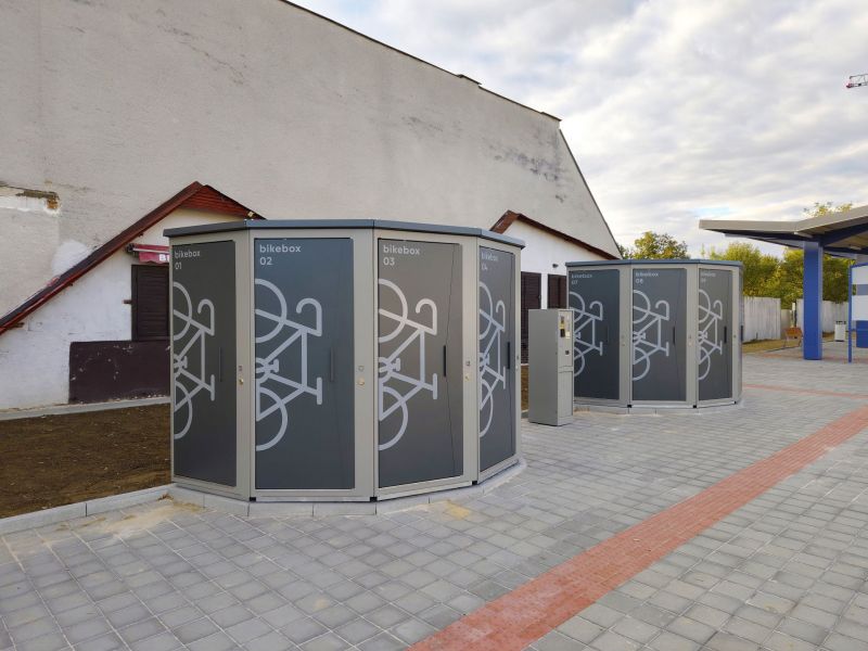 Bike Box - Lipník nad Bečvou, Bus station