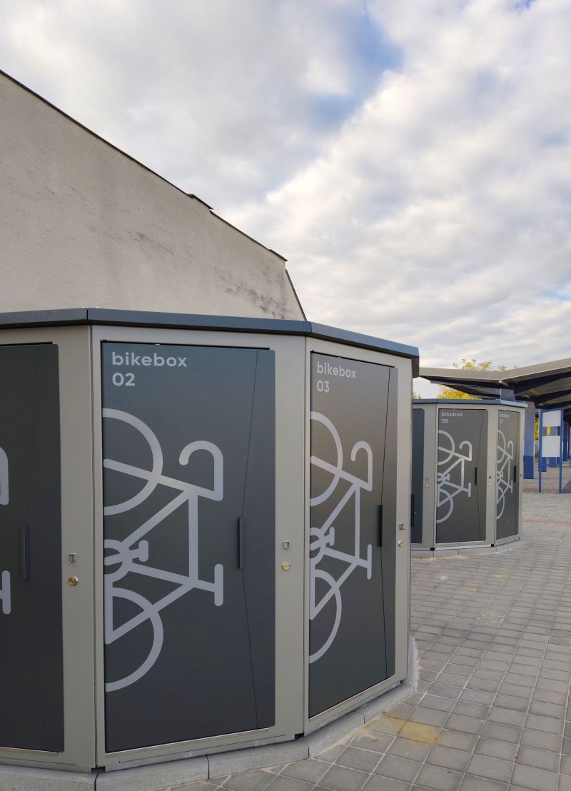 Bike Box - Lipník nad Bečvou, Bus station